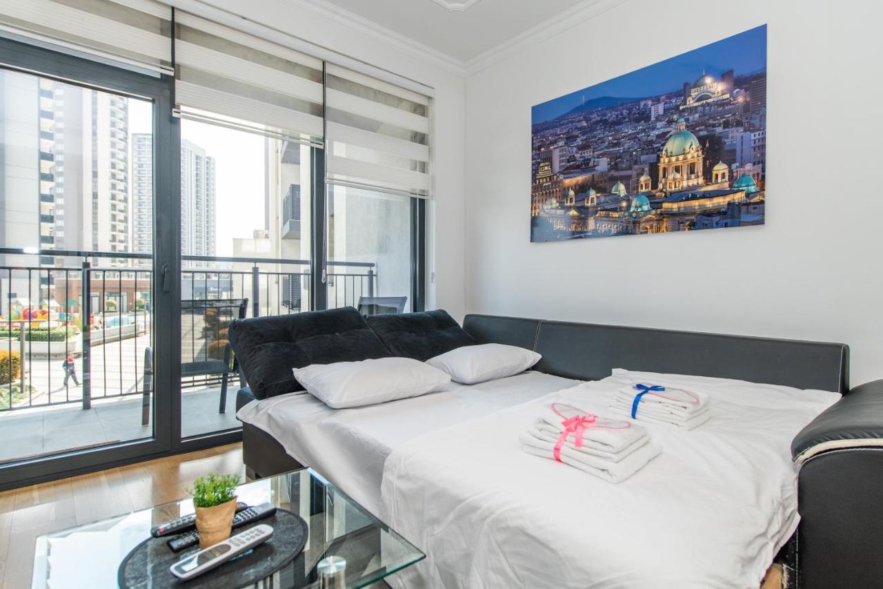 Modern Apartment In Belgrade Waterfront Esterno foto