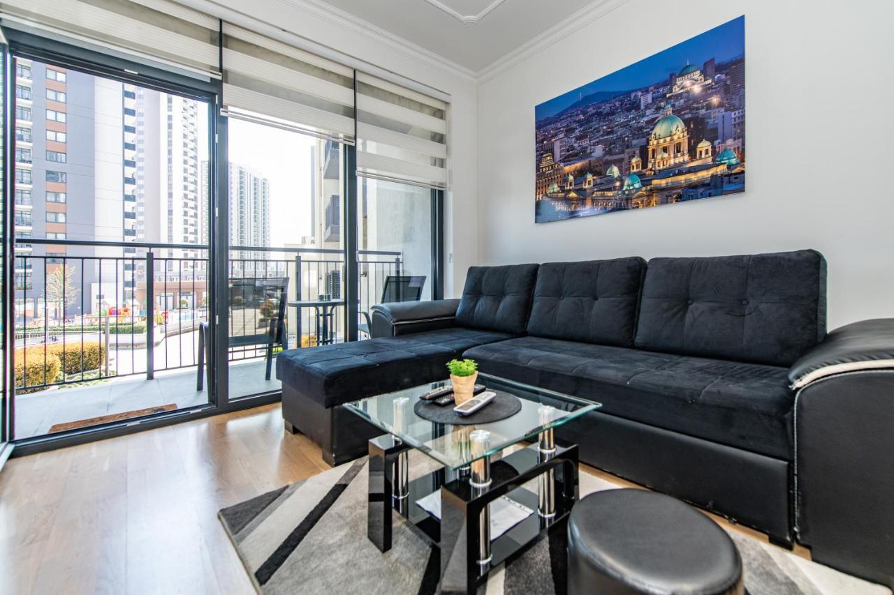 Modern Apartment In Belgrade Waterfront Esterno foto