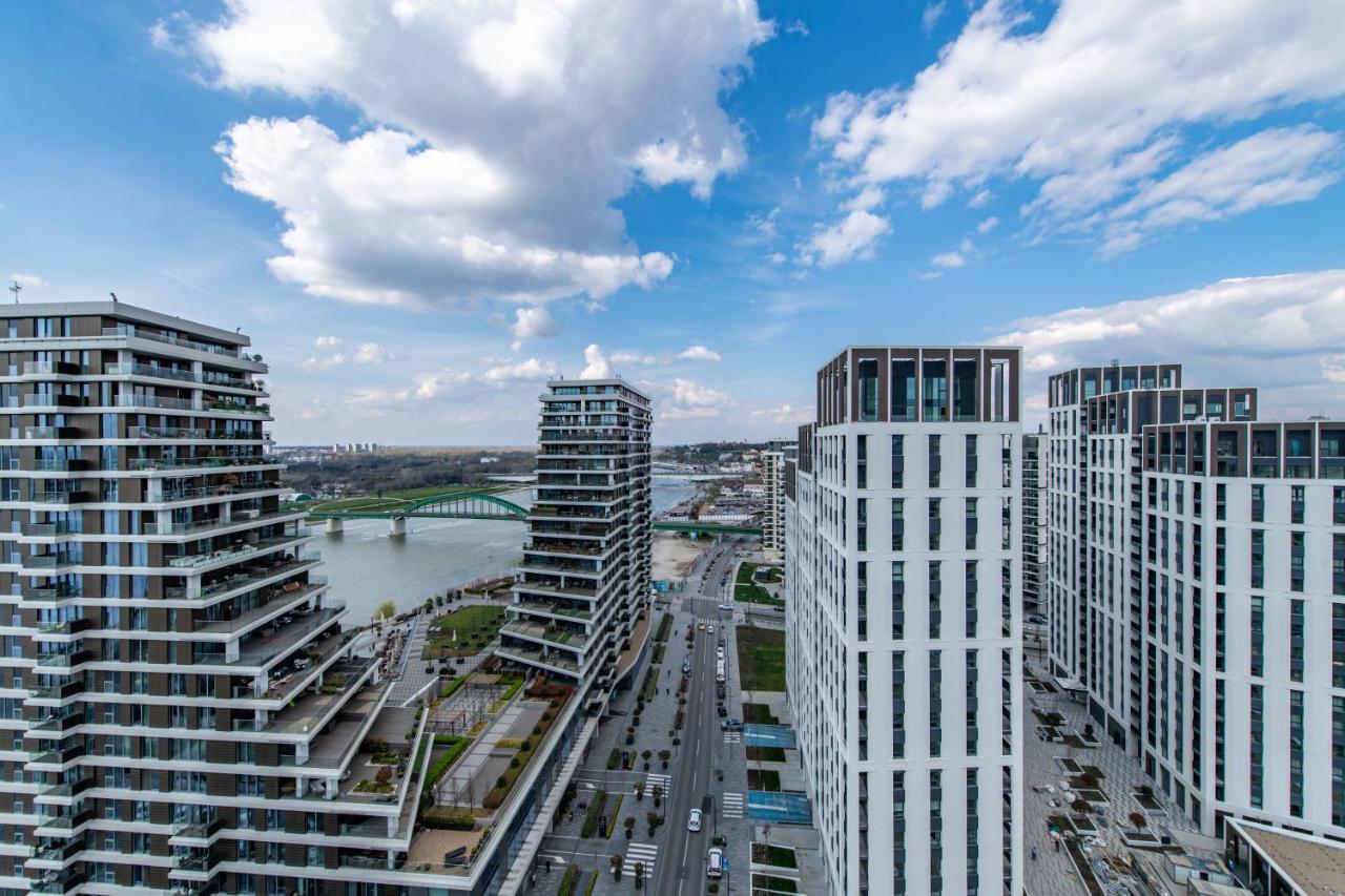 Modern Apartment In Belgrade Waterfront Esterno foto
