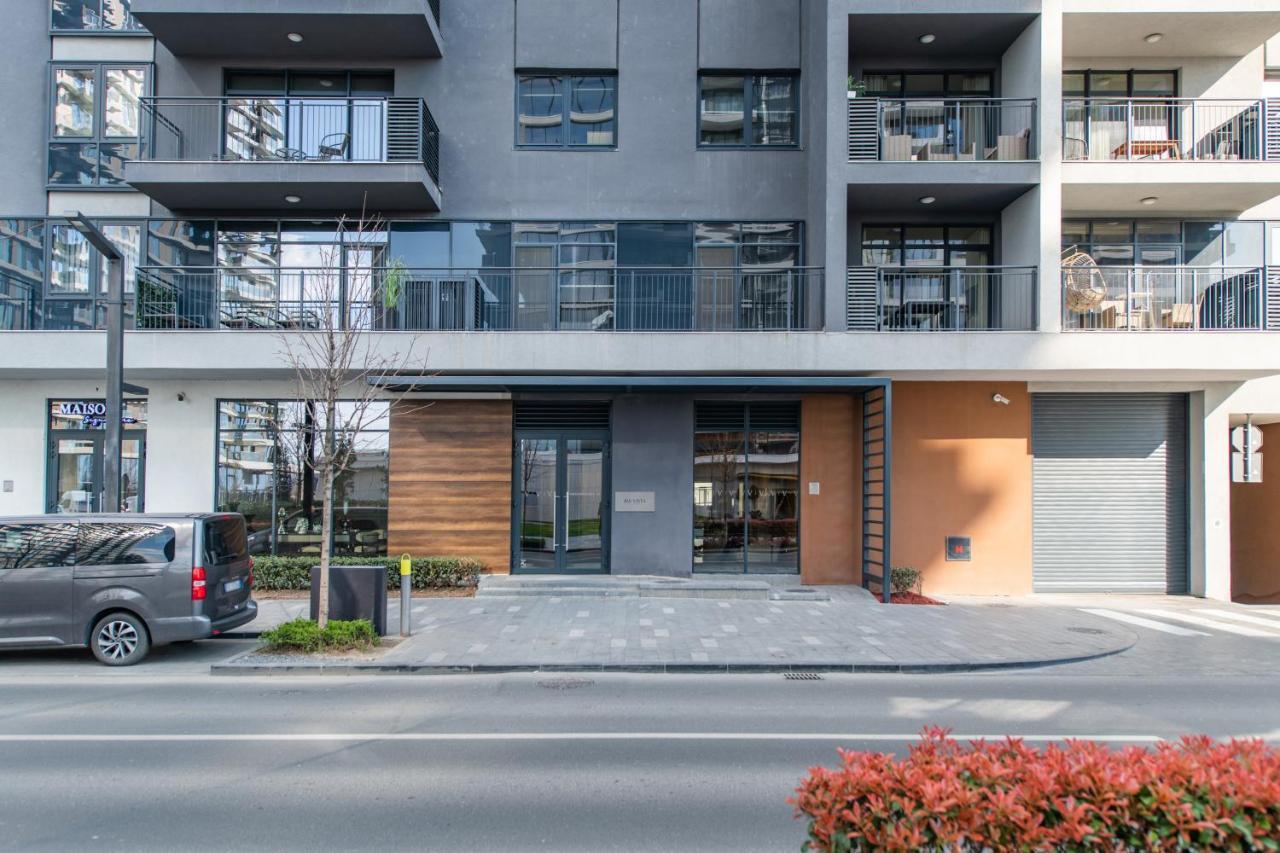 Modern Apartment In Belgrade Waterfront Esterno foto
